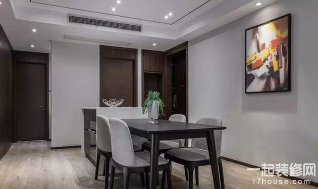 123平的现代风二居室,书房和衣帽间整合进主卧里! 123平的现代风二居室,书房和衣帽间整合进主卧里!